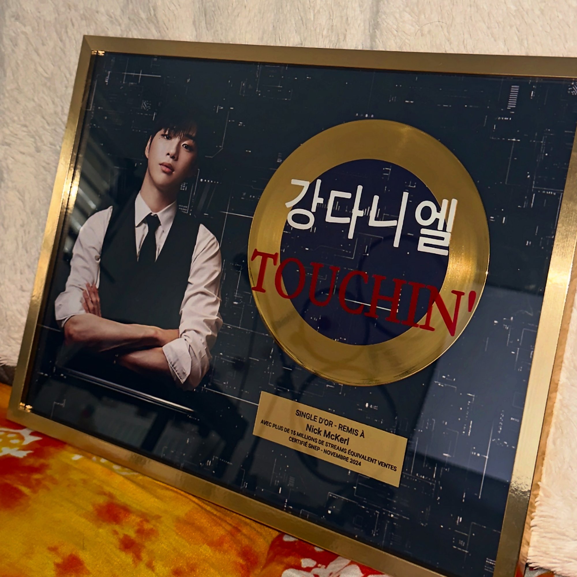 Disque d'or Candice Parise